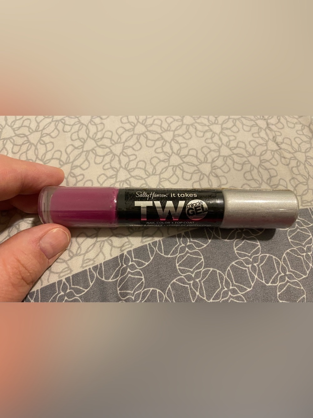 Sally Hansen It Takes Two Gel Nail Color & Top Coat Brewberry